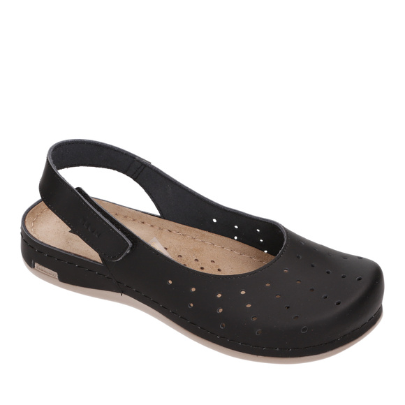 Sandały damskie medyczne na rzep