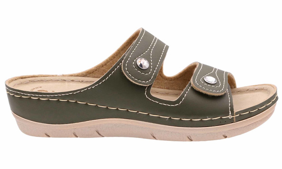 Klapki damskie profilaktyczne na rzepy