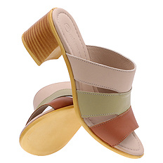 Klapki damskie profilaktyczne na klocku