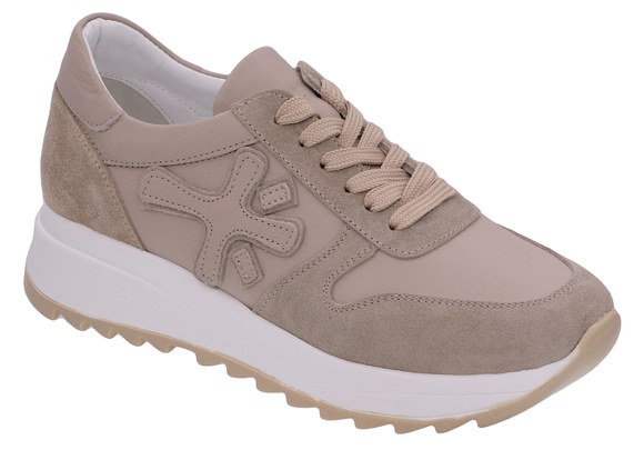 Obuwie damskie skórzane sportowe sneakersy