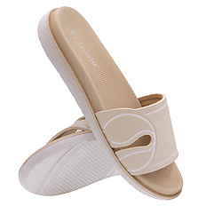 Klapki damskie letnie z wkładką komfort