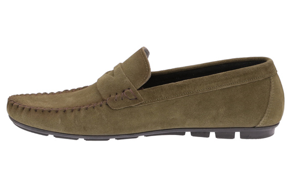 Obuwie męskie mokasyny skórzane