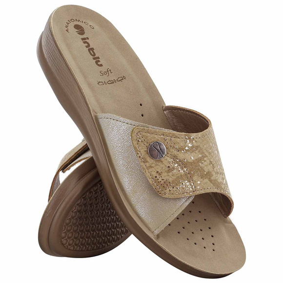 Klapki damskie na rzep