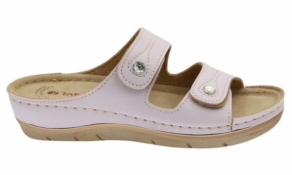 Klapki damskie profilaktyczne na rzepy