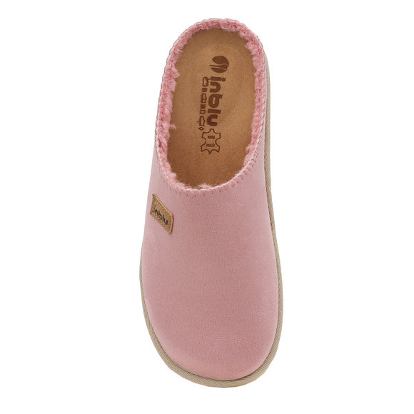 Kapcie damskie obuwie domowe ocieplane / wyjmowana wkładka