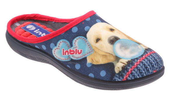 Kapcie damskie obuwie masujące domowe piesek