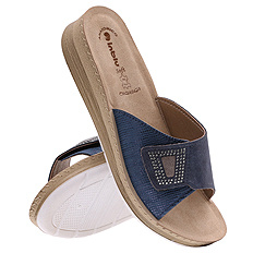 Klapki damskie profilaktyczne na rzep