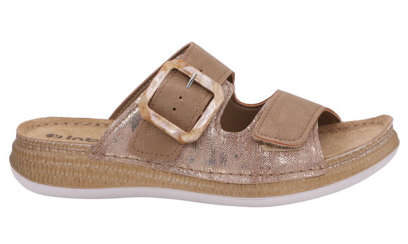 Klapki damskie letnie na rzepy