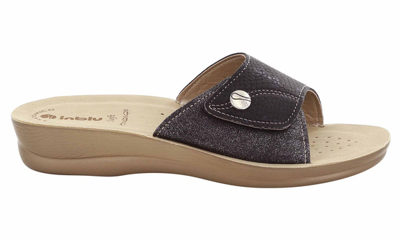 Klapki damskie na rzep