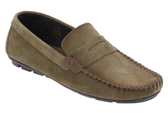 Obuwie męskie mokasyny skórzane