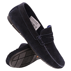 Obuwie męskie mokasyny skórzane