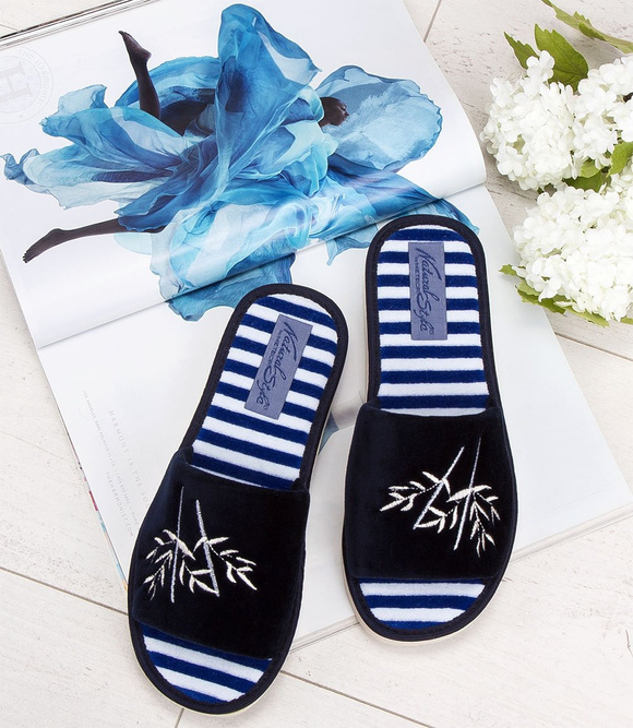 Kapcie damskie obuwie domowe odkryte palce