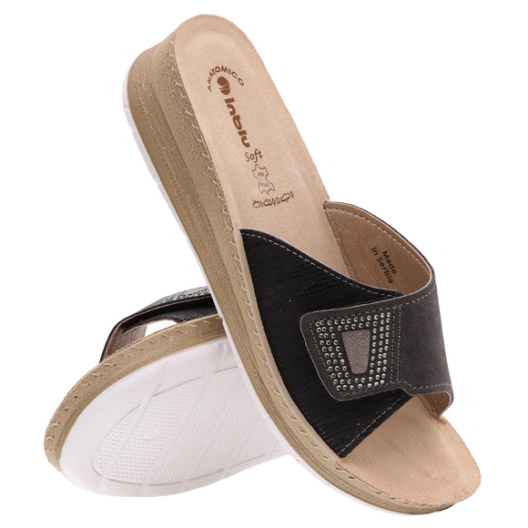 Klapki damskie profilaktyczne na rzep