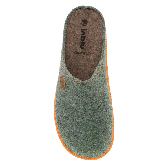 Kapcie damskie wygodne obuwie domowe Filc / wyjmowana wkładka