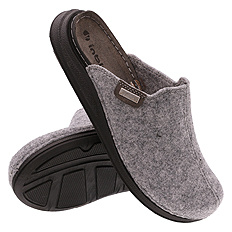 Kapcie męskie klapki profilaktyczne Filcowe na rzep