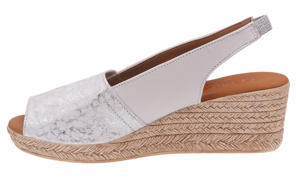 Sandały damskie na koturnie