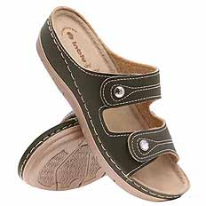 Klapki damskie profilaktyczne na rzepy