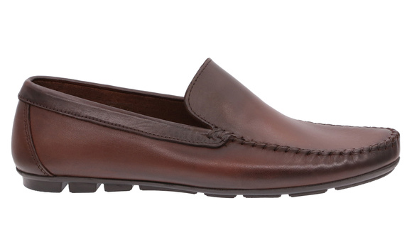 Obuwie męskie mokasyny ze skóry