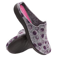 Kapcie damskie obuwie domowe filcowe