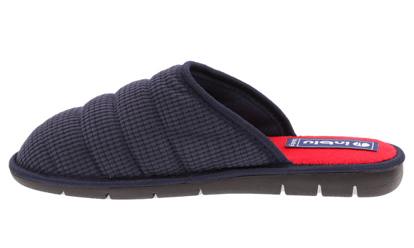 Obuwie domowe męskie klapki niskie