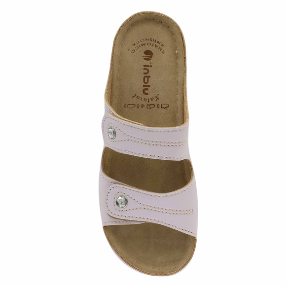 Klapki damskie profilaktyczne na rzepy