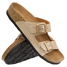 Klapki damskie casual profilaktyczne regulowane