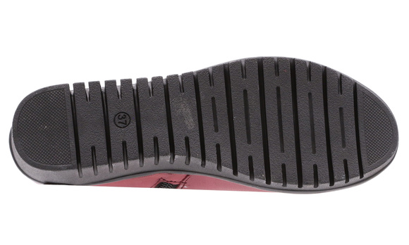 Buty damskie botki skórzane na suwak