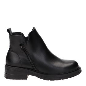 Botki zimowe damskie na suwak