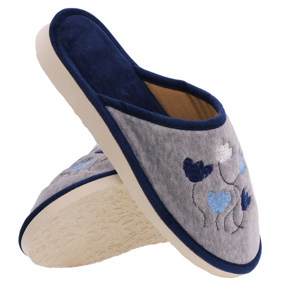 Kapcie damskie obuwie domowe balony