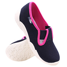 Kapcie dziecięce obuwie tekstylne na gumce