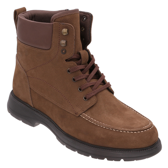 Obuwie męskie lekkie trapery skórzane sznurowane