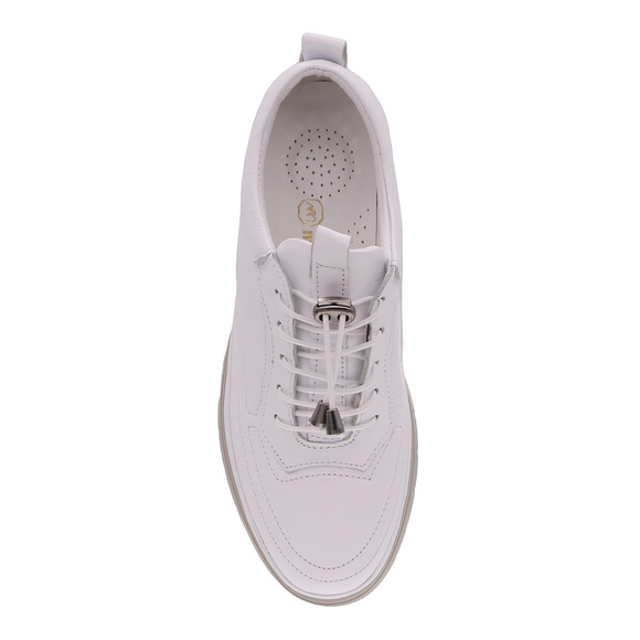 Obuwie damskie skórzane sportowe sneakersy