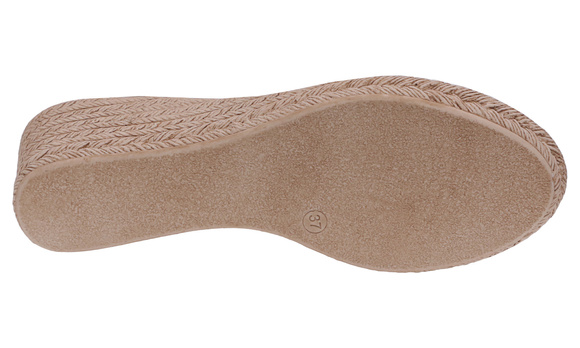 Sandały damskie na koturnie