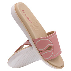 Klapki damskie letnie z wkładką komfort