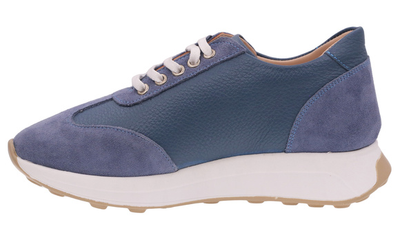 Obuwie damskie sportowe skórzane sneakersy