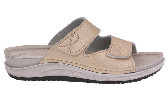 Klapki damskie profilaktyczne na rzepy