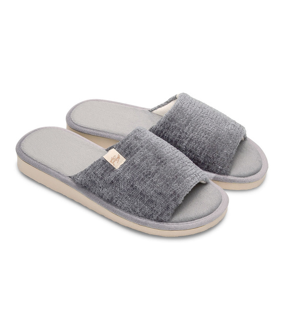 Kapcie damskie obuwie domowe odkryte palce