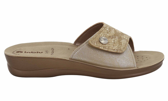 Klapki damskie na rzep