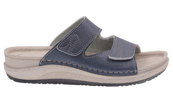 Klapki damskie profilaktyczne na rzepy