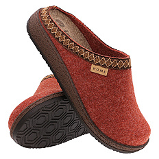 Kapcie damskie wygodne obuwie domowe Filc