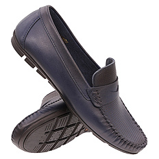 Obuwie męskie mokasyny skórzane