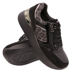 Obuwie damskie sportowe sneakers na suwak