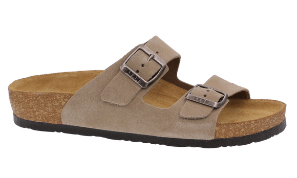 Klapki damskie casual profilaktyczne regulowane